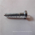 Zinc plateado Tornillos de madera (M4-M20)